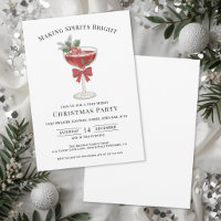 Elegante festliche Weihnachts-Cocktailparty