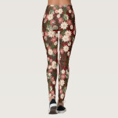 Elegante Festtage Weihnachten Leggings (Rückseite)