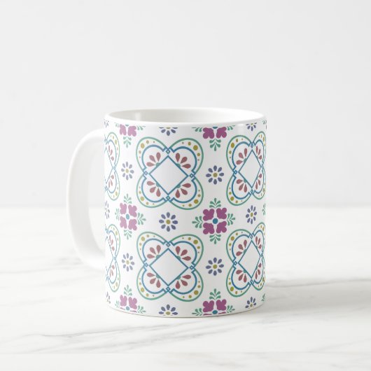 Elegante Fiesta Tasse (Vorderseite Links)