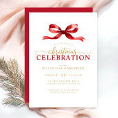 Elegante Firmenweihnachtsfeier Einladung