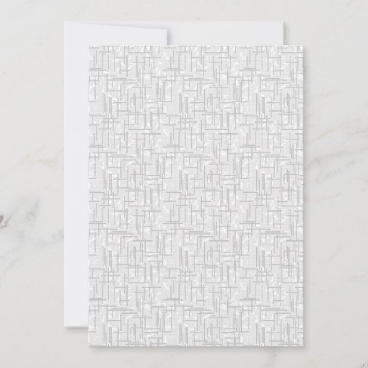 Elegante Flachbildschirme speichern Save The Date (Vorderseite)