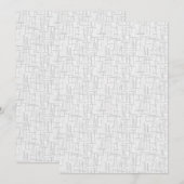 Elegante Flachbildschirme speichern Save The Date (Vorne/Hinten)