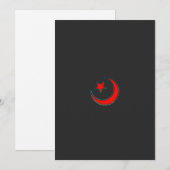Elegante Flachbildschirme speichern Save The Date (Vorne/Hinten)