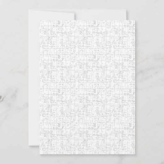 Elegante Flachbildschirme speichern Save The Date (Vorderseite)