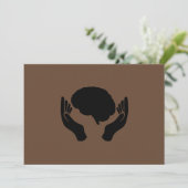 Elegante Flachbildschirme speichern Save The Date (Stehend Vorderseite)