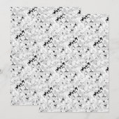 Elegante Flachbildschirme speichern Save The Date (Vorne/Hinten)