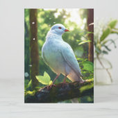 "Elegante Flachkarte" "Classic Flat Stationery" (Stehend Vorderseite)