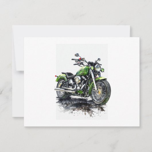 Elegante Flachkarte - Personalisiert und Minimalis (Vorderseite)