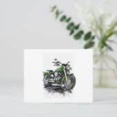 Elegante Flachkarte - Personalisiert und Minimalis (Stehend Vorderseite)