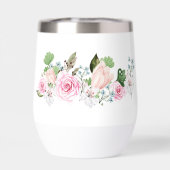 Elegante Flasche mit Wasser (Rückseite)