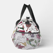 Elegante Flora Hummingbird Nature Duffle Bag (Rechts)
