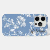Elegante Flora mit Namen Case-Mate iPhone Hülle (Rückseite (Horizontal))