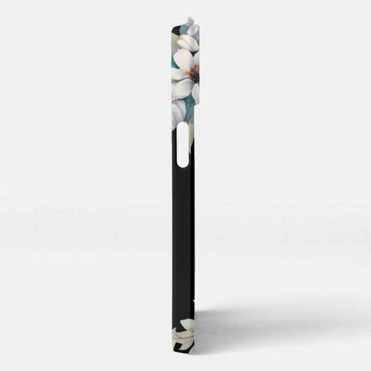 Elegante Flora und Butterfly iPhone Hülle (Rechte Seite)