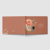 Elegante Flora und Fauna Gästebuch (Voll)