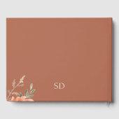 Elegante Flora und Fauna Gästebuch (Rückseite)