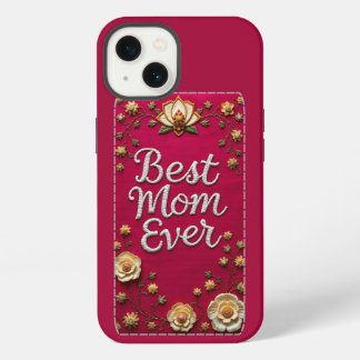 Elegante Floral Best Mom Ever iPhone-Hülle iPhone 13 Hülle