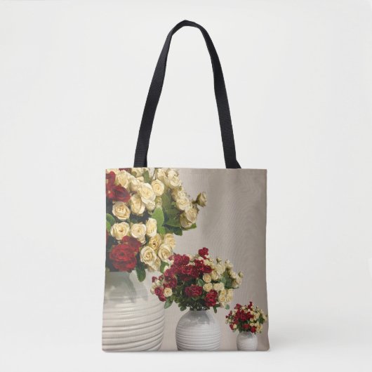 Elegante Floral Bouquet Tasche (Vorderseite)