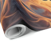 Elegante Floral Bride Wedding Collection Geschenkpapier (Rolleneckpunkt)