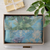 Elegante Floral Butterfly Seidenpapier (Geschenk)