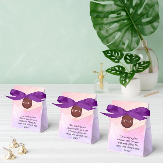 Elegante Floral Candle Business Card - FOREU Studi Geschenkschachtel (Zahlreiche)