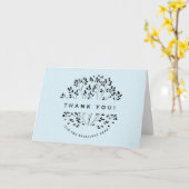 Elegante Floral Doctor Krankenpfleger Karte (Gelbe Blume)