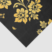 Elegante Floral Luxury Moderne Kollektion Seidenpapier (Ausschnitt)