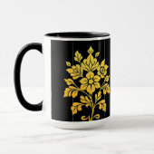 Elegante Floral Luxury Popular Collection Tasse (Links)