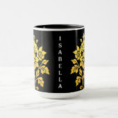 Elegante Floral Luxury Popular Collection Tasse (Zentrum)