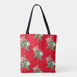 Elegante Floral Tote Bag Tasche