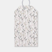 Elegante Floralbogen-Ruhestandsfeier Geschenkanhänger (Rückseite)