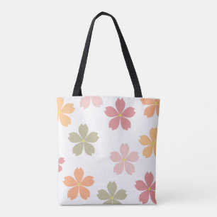 Elegante florale Ästhetik-Jumbo-Tasche Tasche