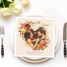 Elegante Florale Boho-Fall-In-Love-Foto-Hochzeit