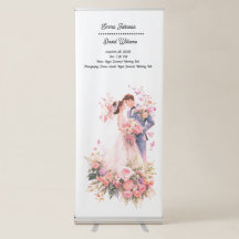 Elegante florale Einladungskarte - Romantische Hoc