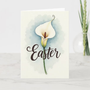 Elegante Florale Frühlingskarte Karte