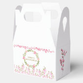 Elegante florale Geburtstagsparty Geschenkschachtel (Geöffnet)