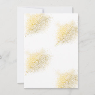 Elegante Florale Gold Geometrische Babyparty-Einla Einladung
