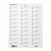 Elegante florale Hochzeit Soft Botanical Romance (Vorne)