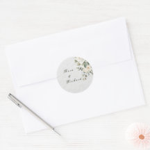 Elegante Florale Hochzeits-Einladung