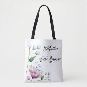 Elegante Florale Hochzeitsweiche Botanische Romant Tasche