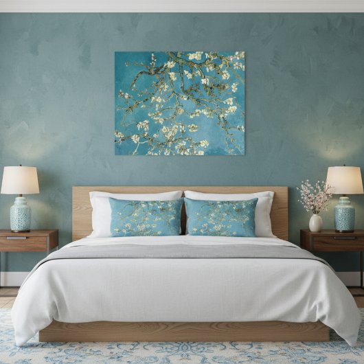 Elegante florale impressionistische Kunst-Déco Van Poster