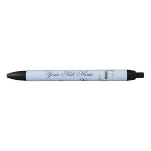Elegante Florale Initiale I Kugelschreiber