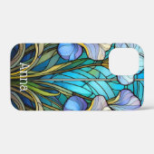 Elegante florale Jugendstil Case-Mate iPhone Hülle (Rückseite (Horizontal))