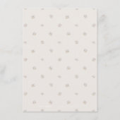 Elegante florale lila rustikale Hochzeitsunterkünf Begleitkarte (Rückseite)