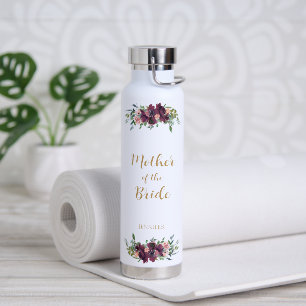 Elegante florale Mutter der Brautwasserflasche Trinkflasche