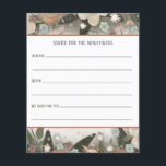 Elegante florale Newlywed Inspirivity Cards<br><div class="desc">Diese elegante Boho Blumenratte bietet skurrile Arrangements von hübschen handgezeichnet Blume. Eine lustige Möglichkeit für die Neuvermählten, von ihren Gästen dringend benötigte Ratschläge zu erhalten. Das schöne Design umfasst Blume, Botanicals und Blätter für einen natürlichen Look, der für jede Hochzeitszeit perfekt ist. Finden Sie schöne passende Artikel in der Romantic...</div>
