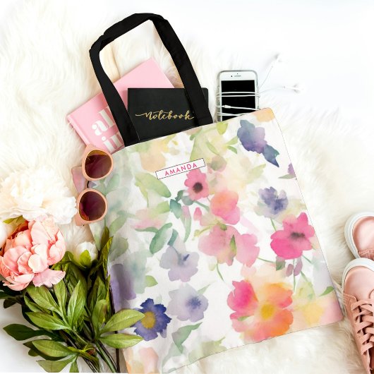 Elegante, florale Niedlich Trendy Chic Stilvolle T Tasche