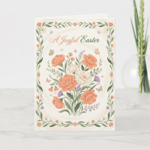 Elegante Florale Oster-Segen-Brunch-Einladung Karte