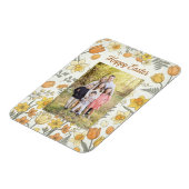 Elegante Florale Oster-Segen-Brunch-Einladung Magnet (Linke Seite)