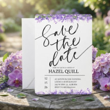 Elegante florale Quinceañera-Sparen Sie das Datum