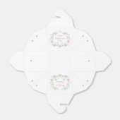 Elegante florale Rahmenbestätigung Geschenkschachtel (Ungefaltet)